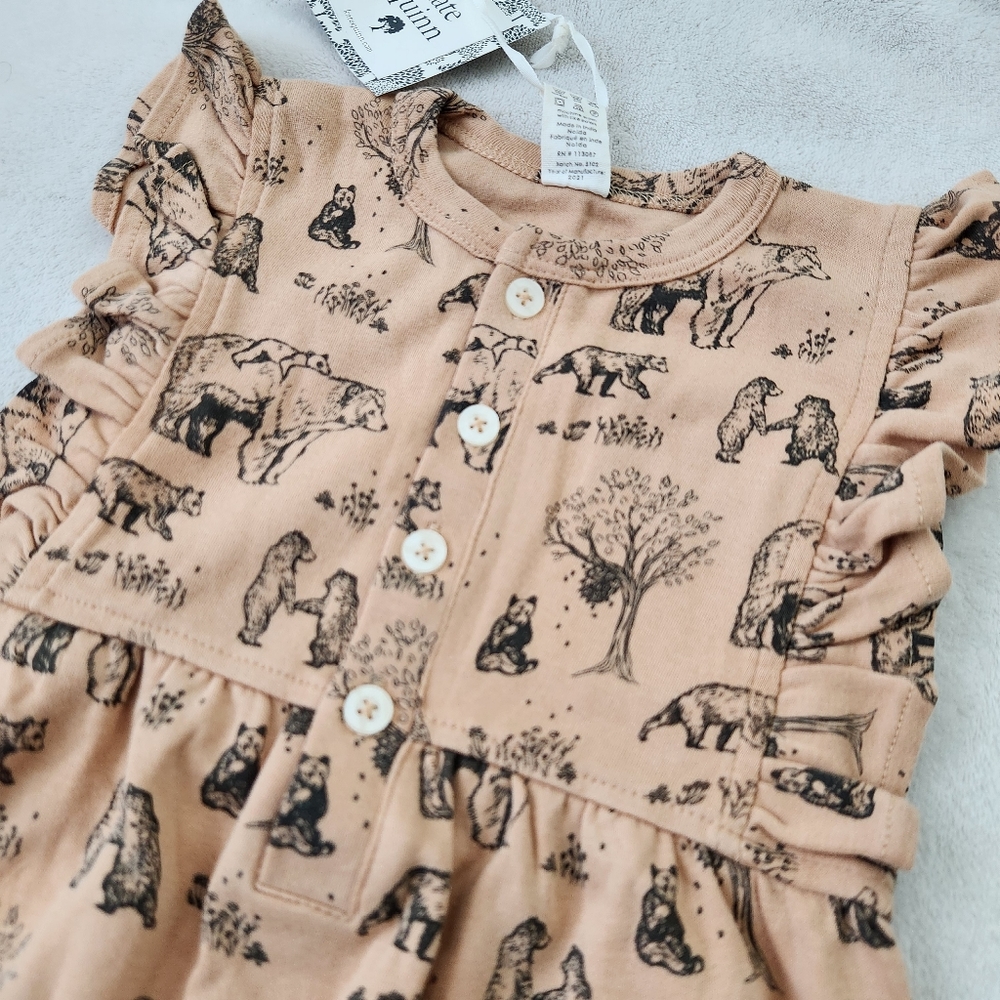 Kate Quinn Ruffle Button Pinafore Bubble - Picture 6 of 8
